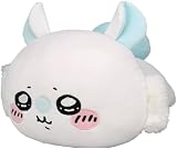 ノーブランド品【ち~かわだららんBIGぬいぐるみモモンガ約38cm】ビッグぬいぐるみももんがぬいぐるみ寝そべり