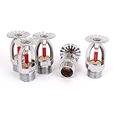 Male Threaded Pendant Spray Fire Sprinkler Head 155F 68C 1/2BSP 5 Pcs [並行輸入品]