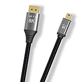 Xiwai DisplayPort 1.4 8K 60hzケーブル ウルトラHD UHD 4K 144hz Mini DP - DPケーブル 76804320 ビデオPC ノートパソコン TV用 1.0M