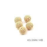 Mamimami Home おしゃぶり 歯がため かぎ針編みのビーズ DIY 歯固め ジュエリー 授乳 ネックレス ライト ガラガラ 赤ちゃんの玩具　幼児 はがため 手作り 木製 アクセサリー 新生児