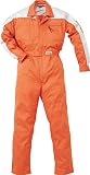 (カンサイユニフォーム) Kansai uniformつなぎ 山本寛斎 クラレスパルコット ab-KM-107-3L オレンジ ３Ｌ