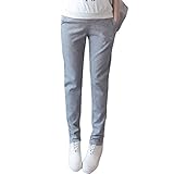 Linyuan ファッション Women Soft Maternity マタニティウェア・授乳服 Pregnant Pants Prop Belly Trousers Casual Leggings