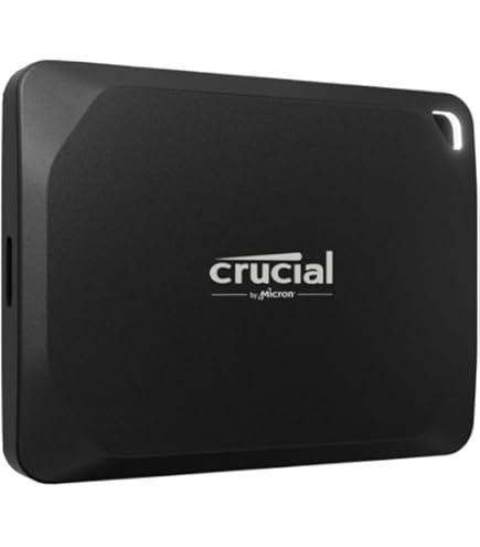 Crucial X9 2TB Portable SSD - Up to 1050MB/s Read - PC and Mac