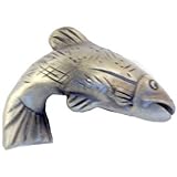 Sierra Lifestyles SL-681384 Pewter L Fish Cab Knob by Sierra Lifestyles