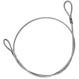 ニッサチェイン 鉄コーティングカットワイヤー 3-4.3x1040mm 参考使用荷重50kg Y-62 透明
