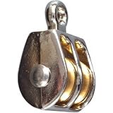 Stanley National Hardware 3204BC 3/4" Fixed Double Pulley in Nickel [並行輸入品]
