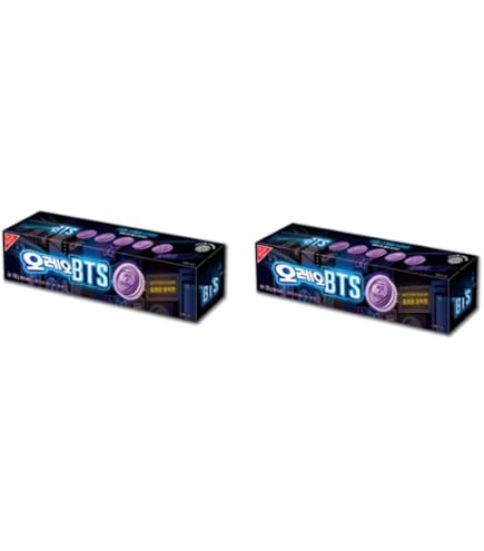 Amazon.co.jp: オレオ BTS ホットク味 BTS コラボ クッキー 100g×2個