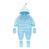 Tortor 1bacha(JP)　男女兼用　ベビー服　キッズ　ダウンロンパース　新生児　ダウンコート　子供　女の子　赤ちゃん　3点セット　カバーオール　男の子　秋冬　 防寒　ファー　フード付き　出産