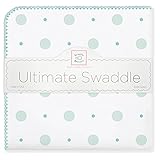 スワドルデザインズ SwaddleDesigns 究極のおくるみ ビッグドットリトルドット 掛布団 敷布団 ブランケット 毛布 SD-404 保温 秋冬 エイデンアンドアネイをお探しの方にも アルティ