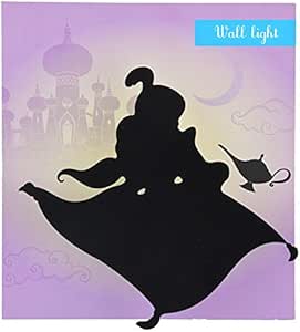 Amazon Co Jp ディズニーストア 公式 ウォールライト ジャスミン アラジン シルエット ホーム キッチン