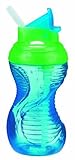 Munchkin Mighty Grip Flip Straw Cup, 10 Ounce, Colors May Vary by Munchkin [並行輸入品]