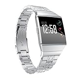inverlee Fitbit Ionic Watchバンド、ステンレススチール交換用リストバンドベルトストラップブレスレットfor Fitbit Ionic