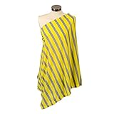Itzy Ritzy Nursing Happens Infinity Breastfeeding Scarf, Yellow Canary Stripe by Itzy Ritzy