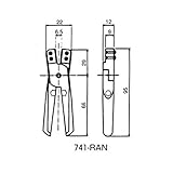 花園工具:らん支柱専用カッター替刃 741-RAN