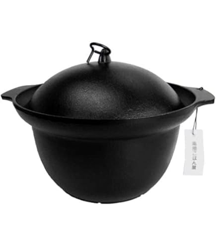 Amazon｜盛栄堂 南部ごはん釜 2合炊 F－450｜ご飯鍋・文化