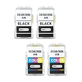 BC-365 BC-366 キヤノン用 詰め替えインク 共用 ブラック顔料 BC-310/346/365XL(ブラック)×2+BC-310/345/366XL(3色カラー)×2 合計4本 大容量 QR説明書 個別包装 １年サポート【INK-LINK】