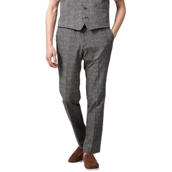 Amazon | [タケオキクチ] Sサイズ～尾州 ラッセル ツイル パンツ