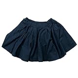 《春夏対応》 nico hrat(ニコフラート) 製品洗い加工済み 42/2天竺タックスカート 110cm /NV NO.B-271301