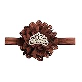 杜屋トヤ 子供、小さな花、王冠、ヘアバンド　11色　1-6歳の子供にぴったり