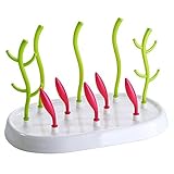 Seliyi ほ乳びんラック　哺乳瓶置き　ベビー哺乳瓶や乳首 木型　取り外すできる