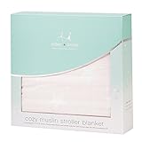 エイデンアンドアネイ コージーモスリンストローラーブランケット Aden+Anais cozy muslin stroller blanket （カラー：grace）　16500 [並行輸入品]