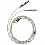GUCraftsman 6N単結晶銀ヘッドホンアップグレードケーブル/代替ケーブルは4Pin XLR/4.4mm/2.5mm Focal Utopiaと互換性あり (4.4mm プラグ)