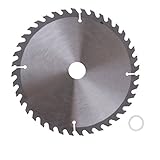 Perfk 8インチ　木工切断チップソー　40歯　超硬合金　鋸刃　ディスクホイール　シルバー　耐久性