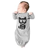 Diamondo 新生児 幼児 赤ちゃん 男の子 女の子 服 ロンパース 赤ちゃん服 おやすみ用バッグ おくるみ US サイズ: 0-3M