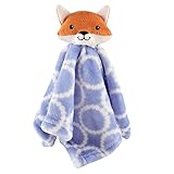 Hudson Baby Velboa Security Blanket, Blue Fox by Hudson Baby