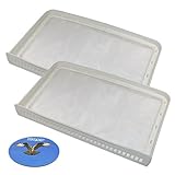 HQRP 2 - Packドライヤーリントフィルタ画面for Crosley cde4205ayw cde4205ayj cde4205azj cde4205azw cdg4205awj cdg420