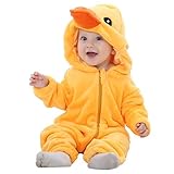 IDGIRL Unisex-baby Spring and Autumn Flannel Romper Outfits Suit 酉年 撮影 [並行輸入品]