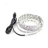 RUmfO USB RGBストリップライト文字列ライトの色変更6.56 Ft / 2 m led60個柔軟なテープライトTV / PC /ラップトップ背景照明クリエイティブ自転車ライトベルト& # x