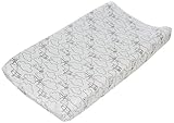 Just Born Retro Ride Transportation Changing Pad Cover, White/Grey by Just Born