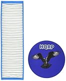 HQRP HEPA Post Motor filter for Bissell 1044 PowerGlide Pet Vacuum plus HQRP Coaster