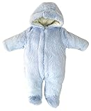 ロサン防寒カバーオール62V-2001ブルー6M-9M