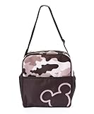 Disney Mickey Black Gray Camo Mini Diaper Bag, Black/Gray, Small (Pack of 4) by Disney [並行輸入品]