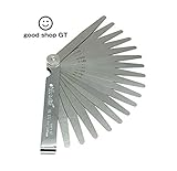 ≪GTブランド≫ 隙間ゲージ シックネスゲージ 丈夫でさびにくい ステンレス製 充実の17枚 100mm THI100-1