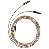 GUCraftsman 6N単結晶銅ヘッドホンアップグレードケーブル/代替ケーブルは4Pin XLR/4.4mm/2.5mm Sennheiser HD800 HD800s HD820 Dharma D1000と互換性あり (4.4mm プラグ)