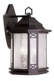 Livex Lighting 2313-07 Tahoe 3-Light Outdoor Wall Lantern, Bronze [並行輸入品]