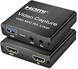 サファイアキャプチャーボードゲームキャプチャカードビデオキャプチャーマイク入力3.5mmジャック出力1080P60FPS4K1台
