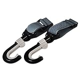 (ヘラサ)Herasa　ベビーカー用 フック ダブルフック ベビーカーハンガーフック　2個入