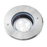 タカショー　グランドライト（100V）　シンプルLED　グランドライト　グランドスイング　（LED色：白）●61785200　HFF-W03S シルバー