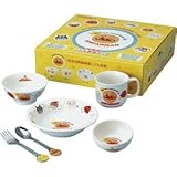 『出産祝 お食い初め 食器などに人気の商品』　　アンパンマン　お子様食器ギフトセットM