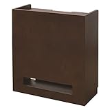 山善(YAMAZEN) ケーブルボックス 木製 ハイタイプ ダークブラウン TCS-3539(DBR)