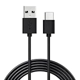 PS5用充電コード USB充電ケーブル (2m, ブラック) SLEIJAOOE ps5 コントローラー ケーブル 急速充電 Type USB C ケーブル PlayStation 5 コントローラー用