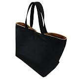 「秋冬＊数量限定」ハンドルトートバッグ　スエード　スウェード　レディース　マザーバッグ　日本製 　 (M, black)
