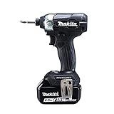 マキタ(Makita) 充電式インパクトドライバ 18V6Ah バッテリ2本・充電器・ケース付 TD157DRGXB 黒