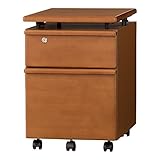 小島工芸 日本製 組立不要 健康仕様のFフォースター 天板前板天然木 天板昇降式 幅41.4cm ワゴンクラウド ウェンジ [奥行58cm 高さ60~74cm] 2151960