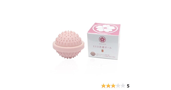 Amazon Co Jp Eco 洗濯ボール Sakura Sy ホーム キッチン