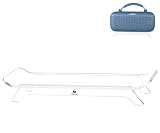 Bose SoundLink Maxブルートゥース・スピーカー 対応 スピーカースタンドホルダー透明ショースタンド アクリルディスプレイシェルフサポート クレードルブラケット (transparent)